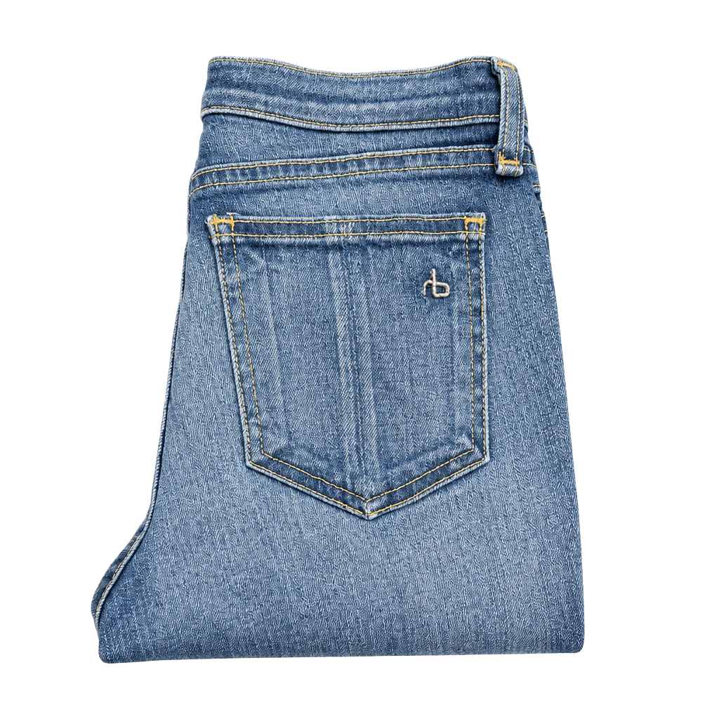 rag & bone Preston Skinny Jeans Size 26 Blue Denim 1