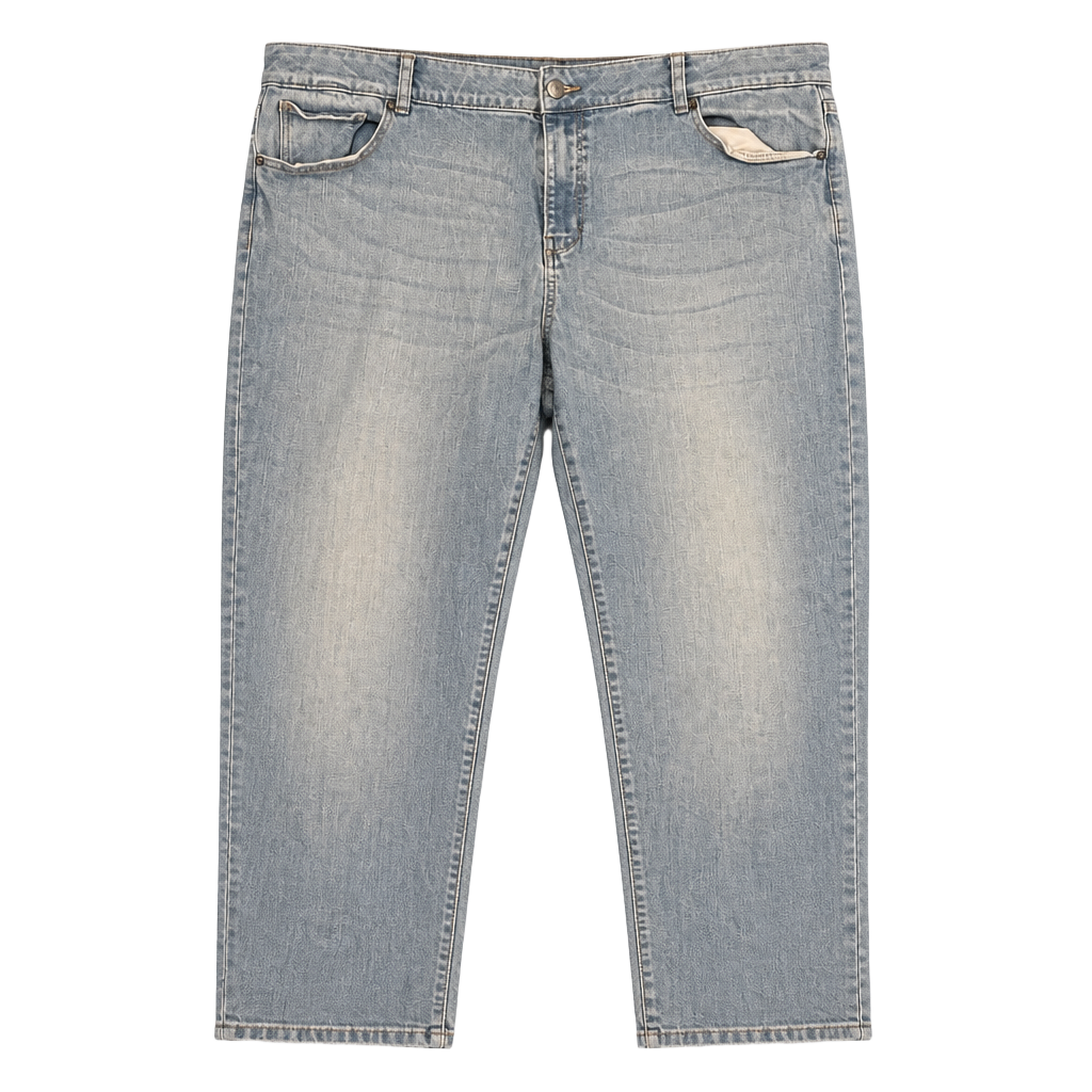 Dressbarn Woman Plus Size 22W Light Wash Mid Rise Straight Leg Jeans 1