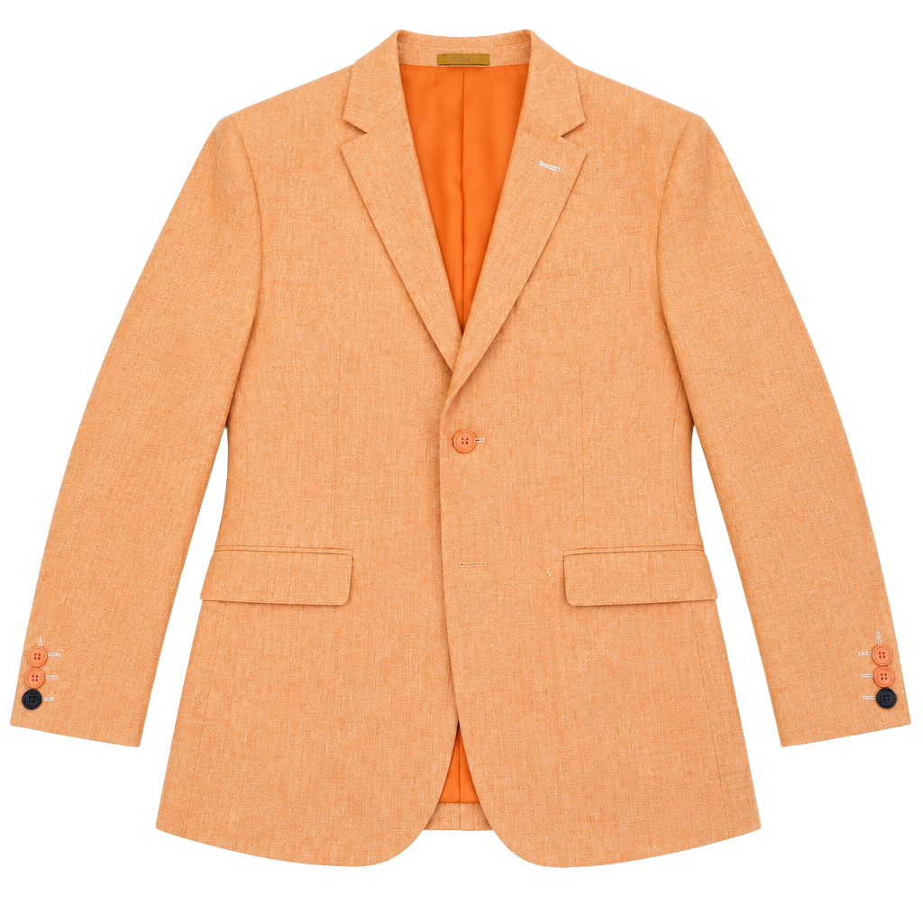 Thread & Supply Blazer Size M Orange 1