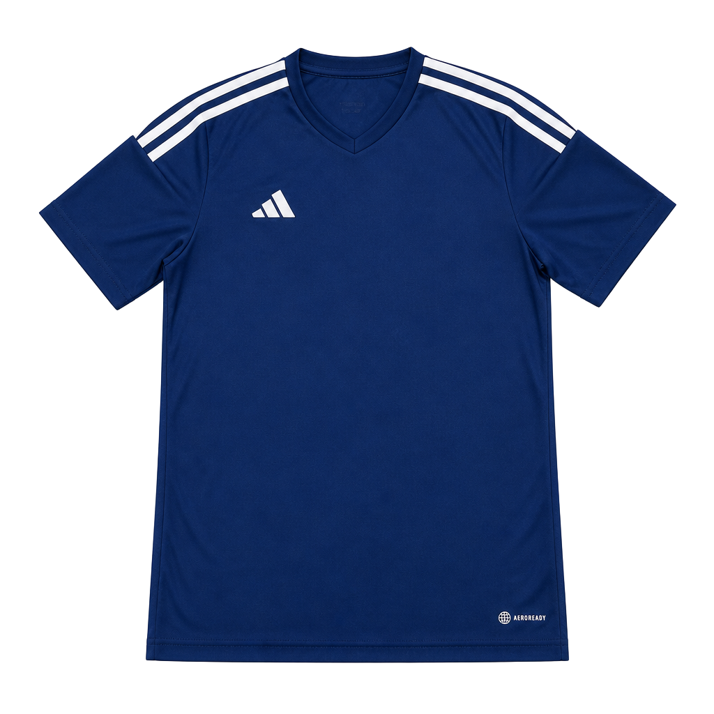 Adidas Tiro 23 Jersey Size S Navy Blue White Aeroready Soccer Shirt 1