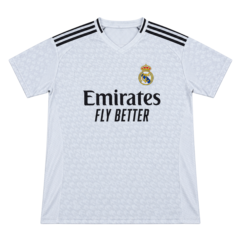 Adidas Real Madrid 24/25 Home Soccer Jersey White 1