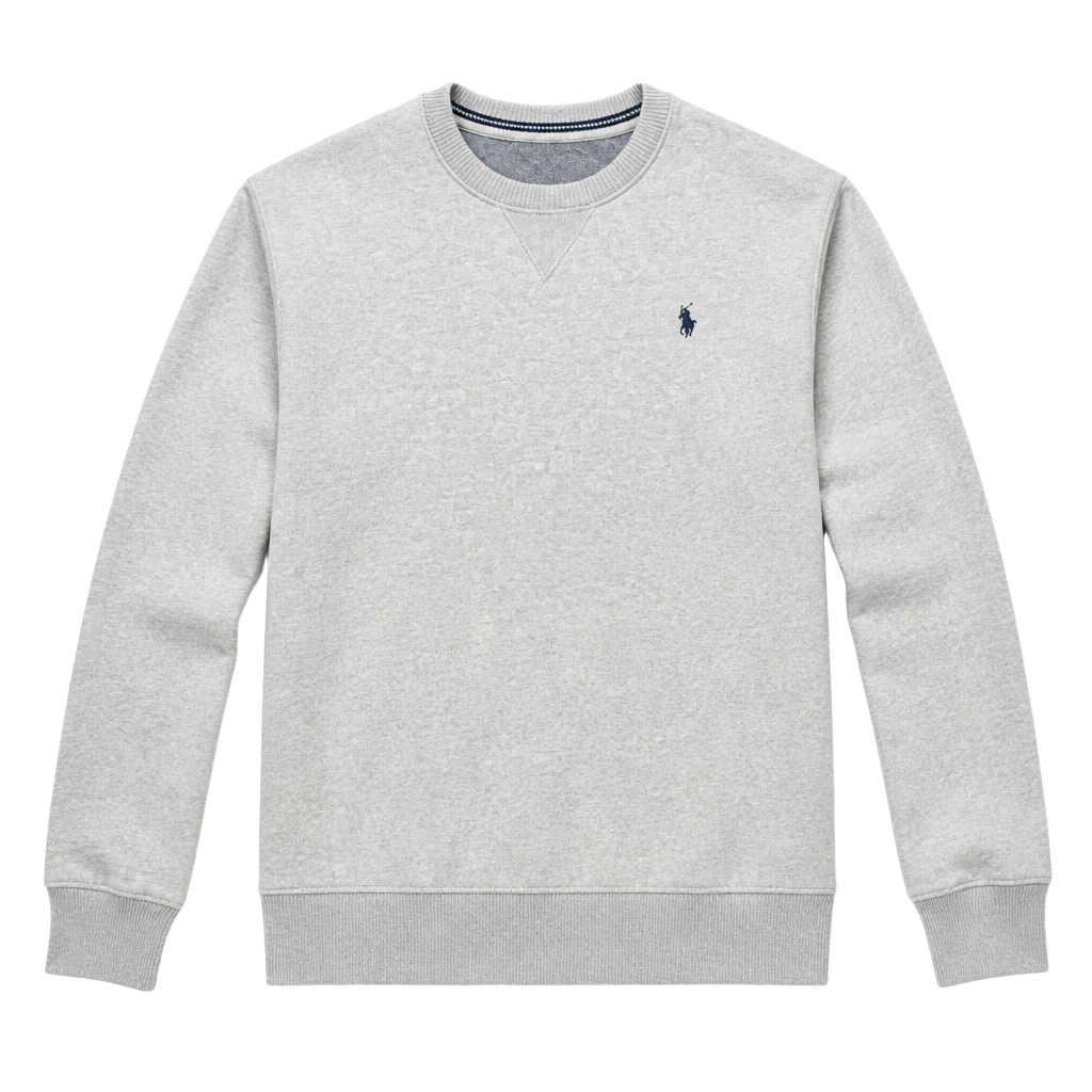 U.S. Polo Assn. Crewneck Sweatshirt Size XL Beige Embroidered Pony Logo 1