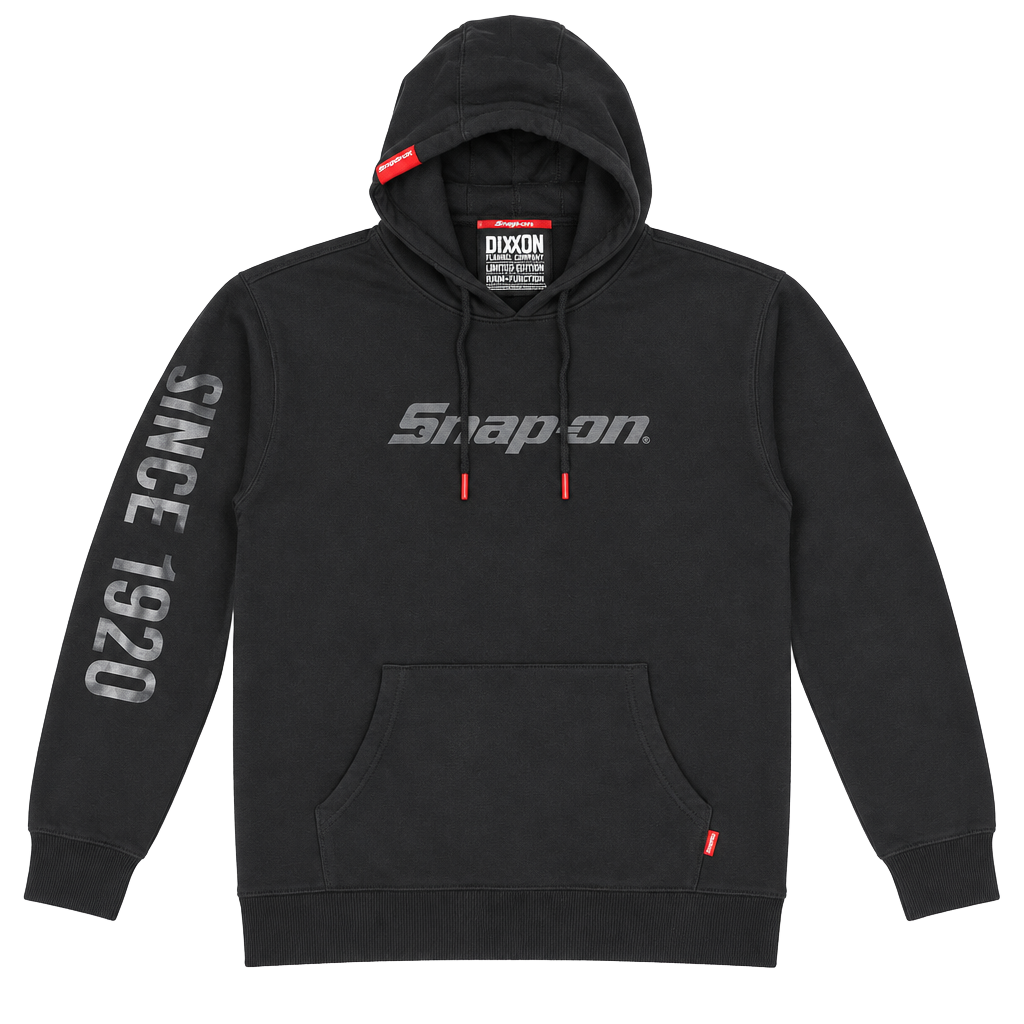 Dixxon Flannel Company Snap-On Size XL Black Limited Edition Hoodie#137 1