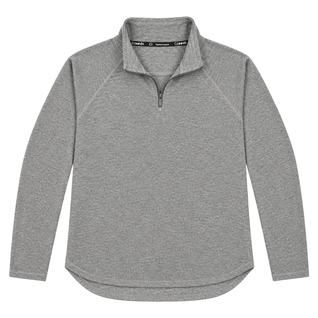Men’s Calvin Klein Performance Fleece Pullover XL Gray Half Zip Sweatshirt #79 1