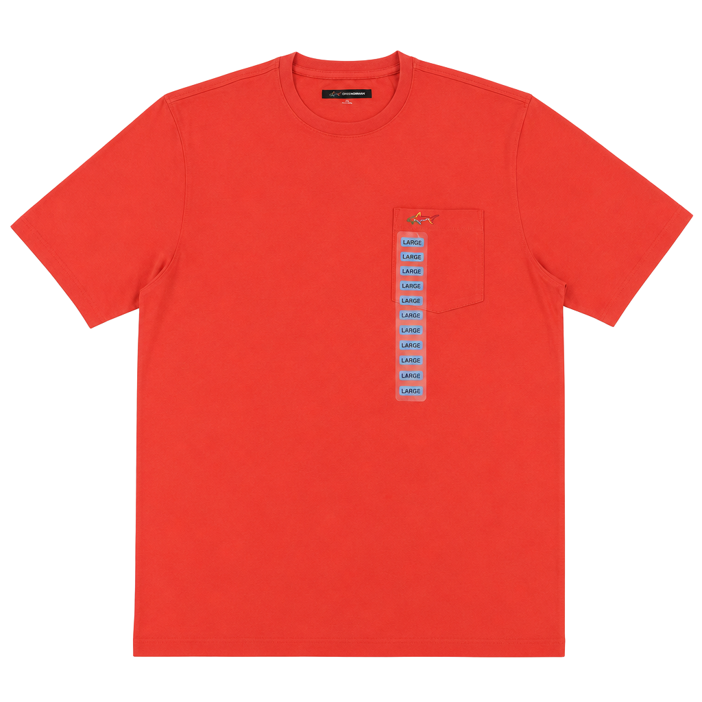 Greg Norman Men's Chest Pocket Relaxed Fit Short Sleeve T-Shirt 1