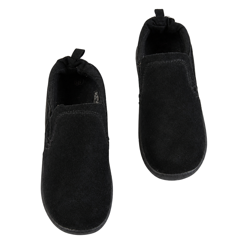 Route 66 Slip-On Shoes Size 6.5 M Black Leather 1