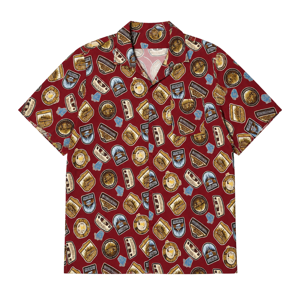 Disney Fort Wilderness 50th Anniversary Camp Shirt Size M Retro 1