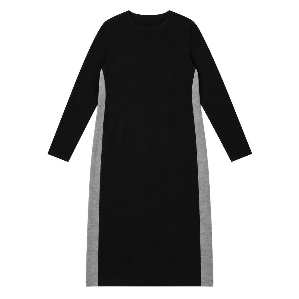 Athleta Extra Fine Merino Wool Duster Cardigan Black XL Like New 1