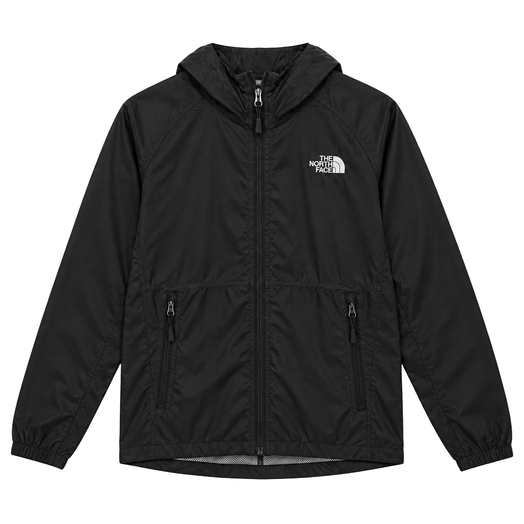 The North Face Dryvent Full-Zip Hooded Wind Jacket Black Men's Large 1