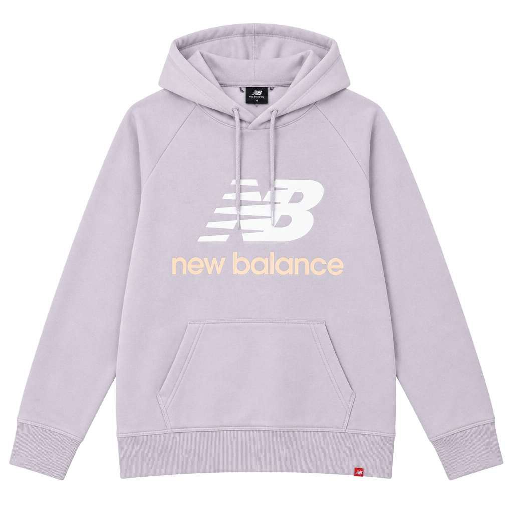 New Balance ESSE PO Hoodie Size S Lavender Pullover Sweatshirt 1