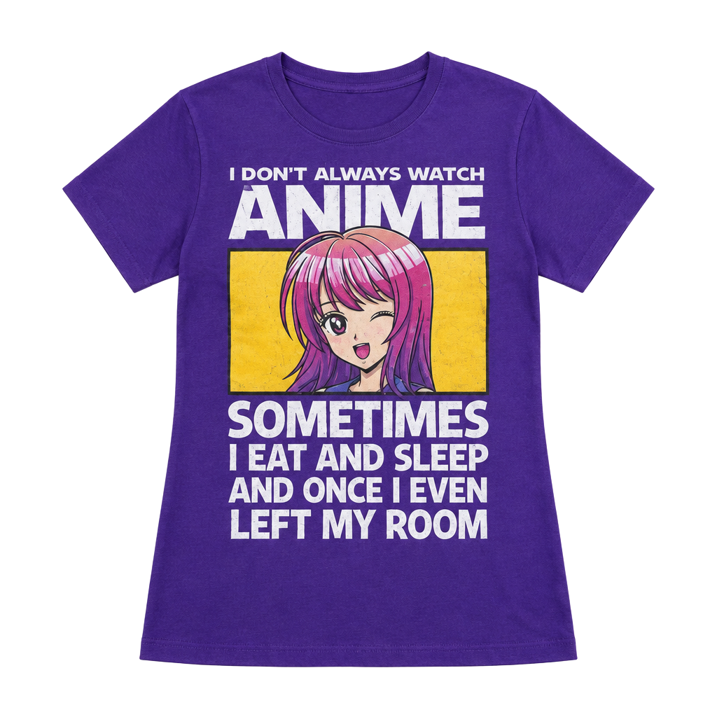 Y2K Port & Company Anime Graphic Tee - Size S 1