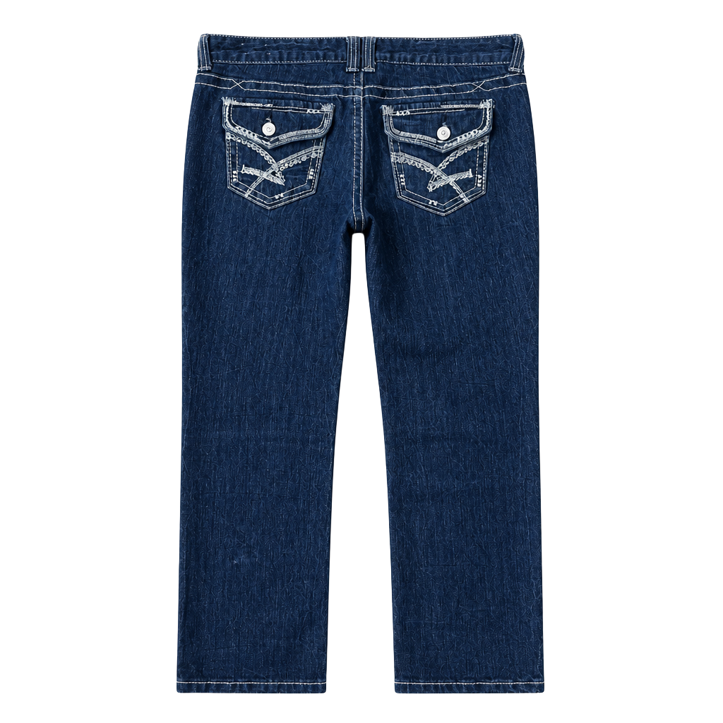 Y2K Amethyst Capri Jeans Skinny Low Rise Size 9 / W30 1