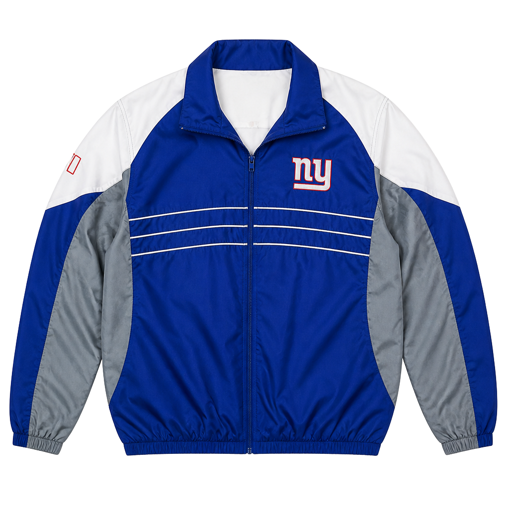 Mens Vintage NFL New York Giants Sports Illustrated Windbreaker 1