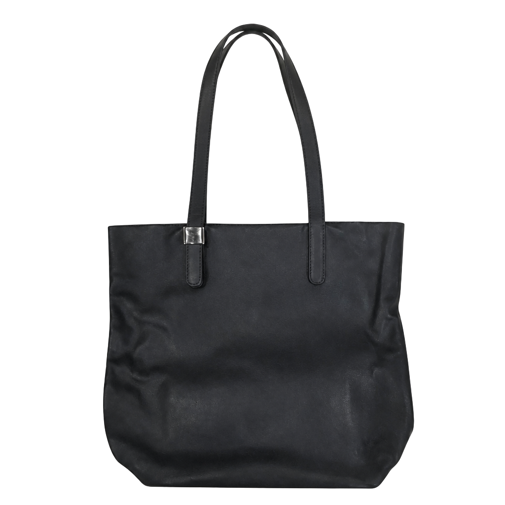 Everlane Italian Leather Tote Bag Black 1
