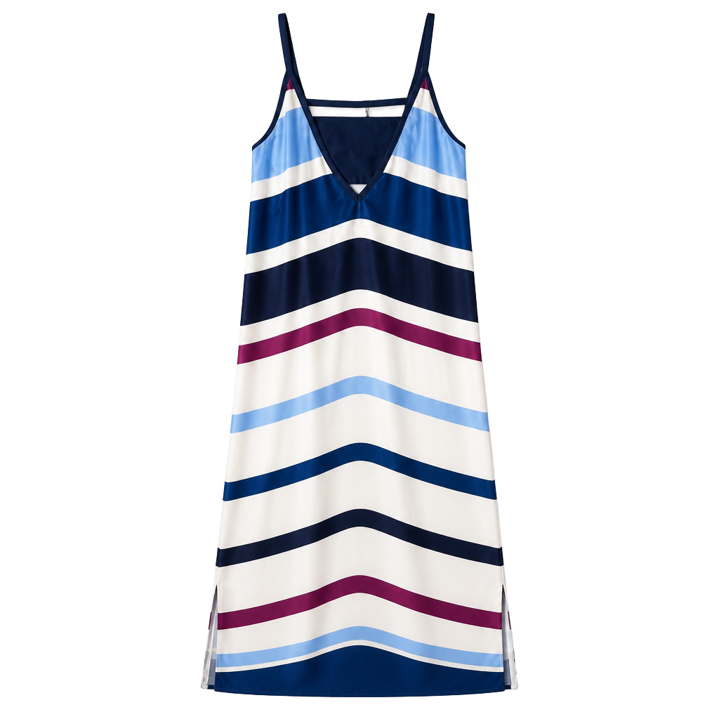Flagpole Swim Multicolor Striped Maxi Dress Cover-Up Size XS 1