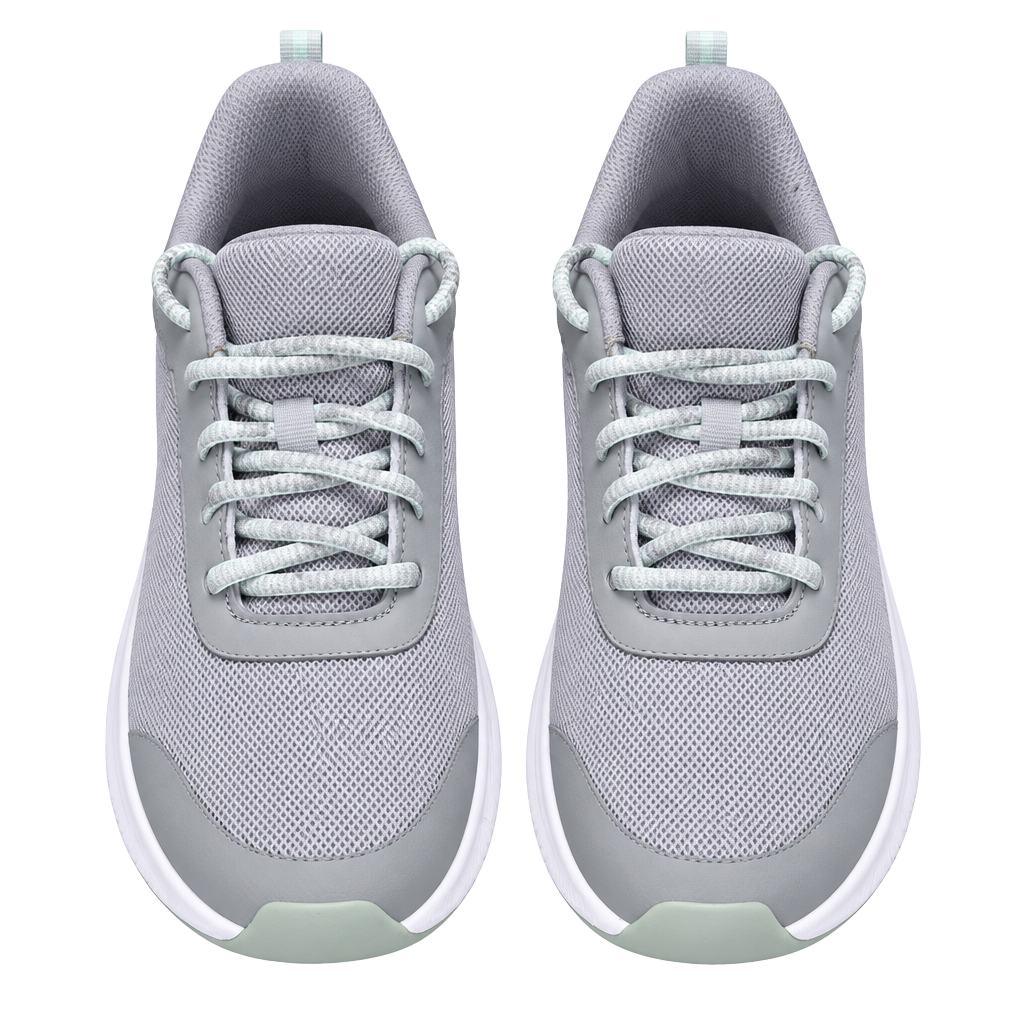 Athletic Works Lifestyle Mesh Jogger Sneakers Size 7 Gray 1