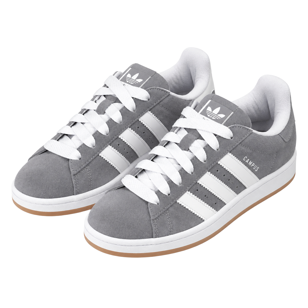 Adidas Campus 00s J Size 5 Grey White Sneakers New With Tags 1