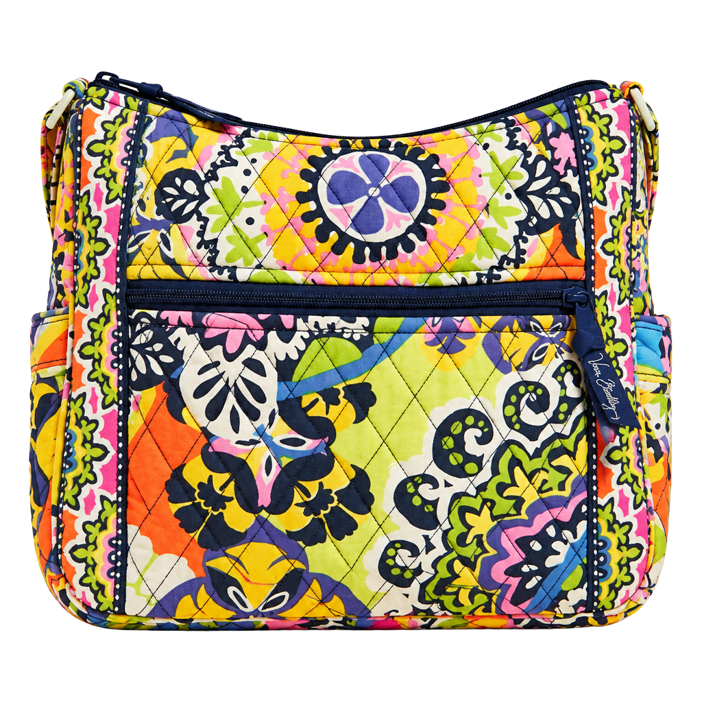 Vera Bradleycolorful bursts Quilted Multi-Color Crossbody Bag 1