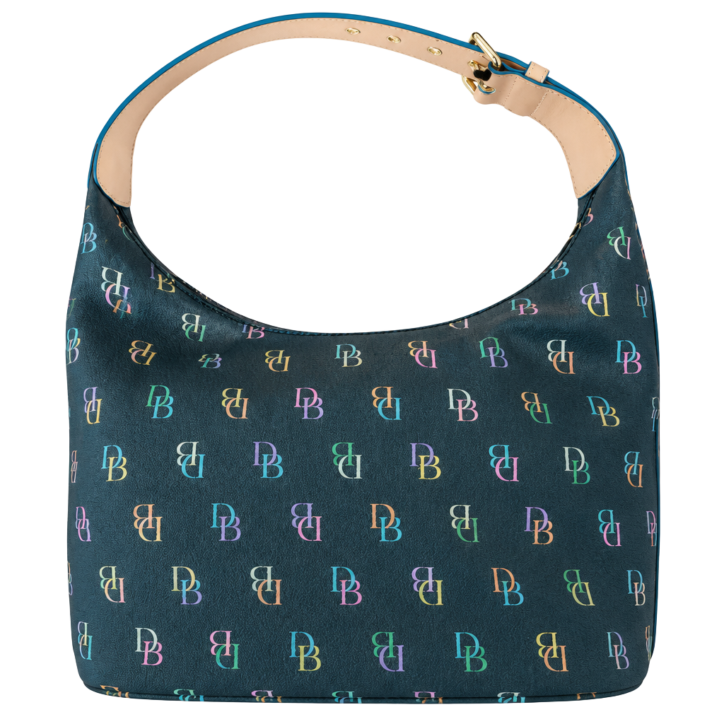 Dooney & Bourke Mini Baguette Bucket Bag Coated Canvas EUC and very good shape 1