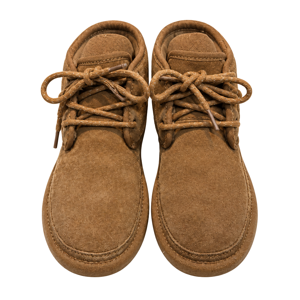 UGG Unisex Chestnut Suede Lace-Up Boots 1
