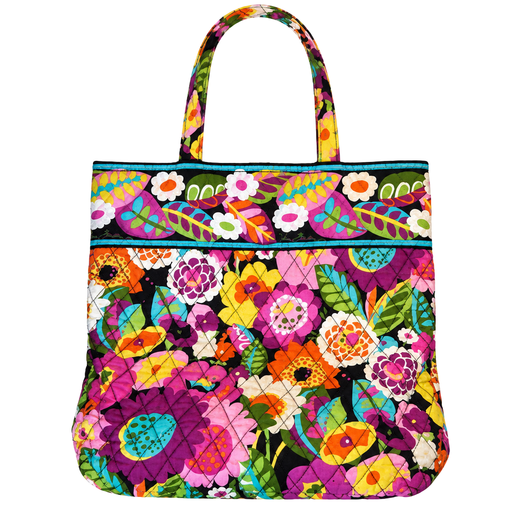 Boho Rainbow Vera Bradley.
Multi Color Floral Bag Purse 13” 1
