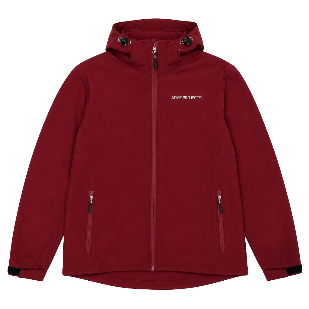 Acme Projects Hooded Softshell Jacket Size 44 1