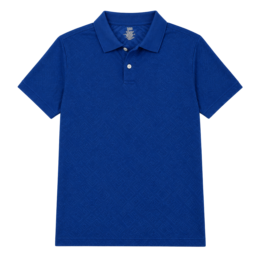 Blue cool dry shirt 1