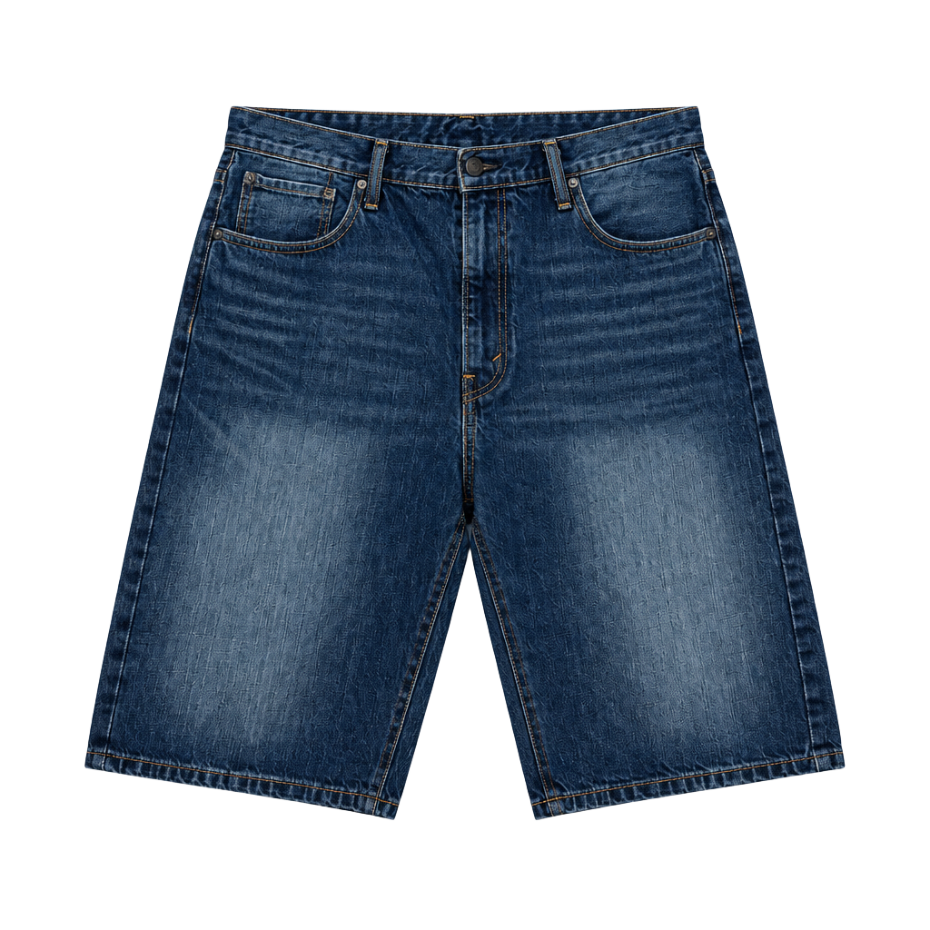 Levi's 569 Loose Straight Denim Blue Shorts Size 36 1