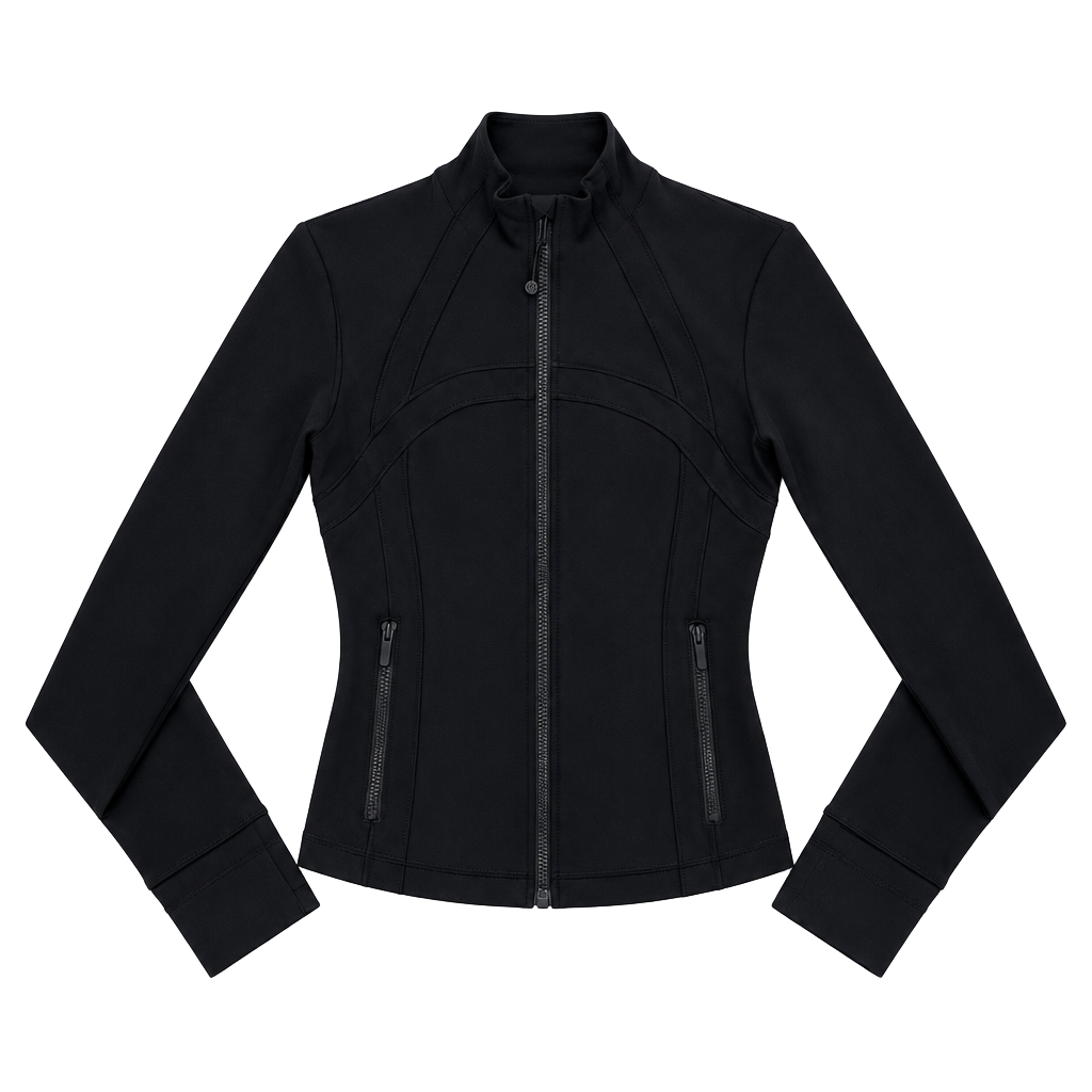 Lululemon Define Jacket Size 4 Black Full Zip Luon 1