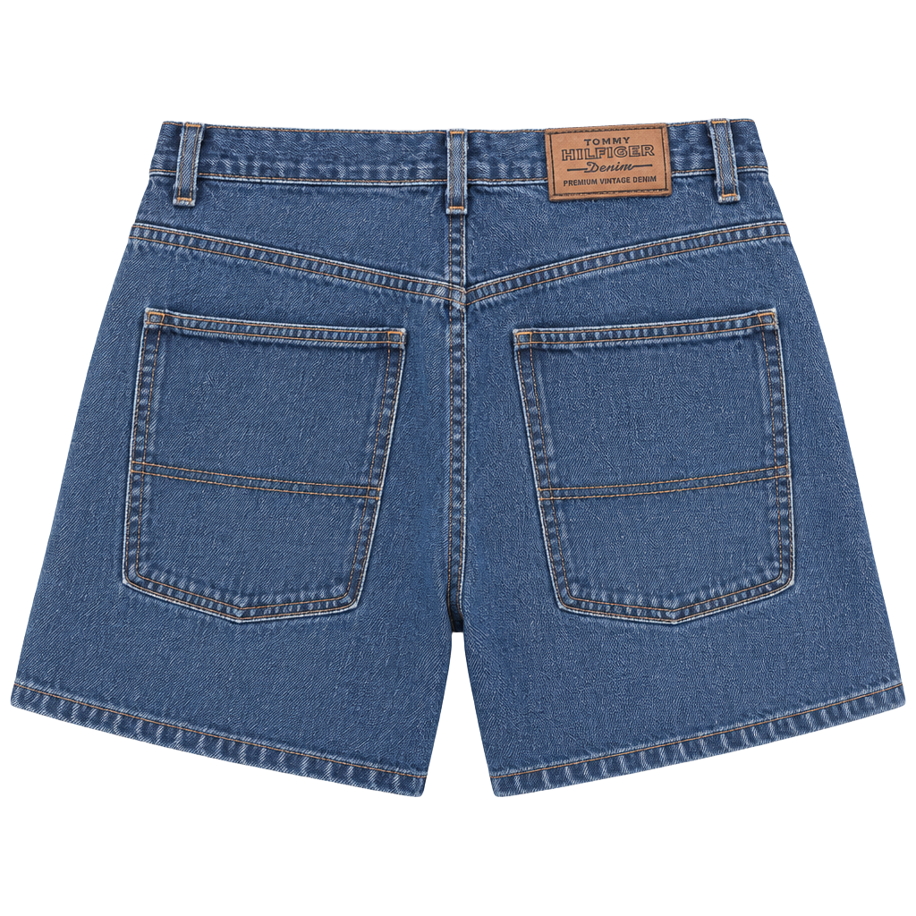 Tommy Hilfiger Denim Carpenter Jorts Size 33 Blue 1