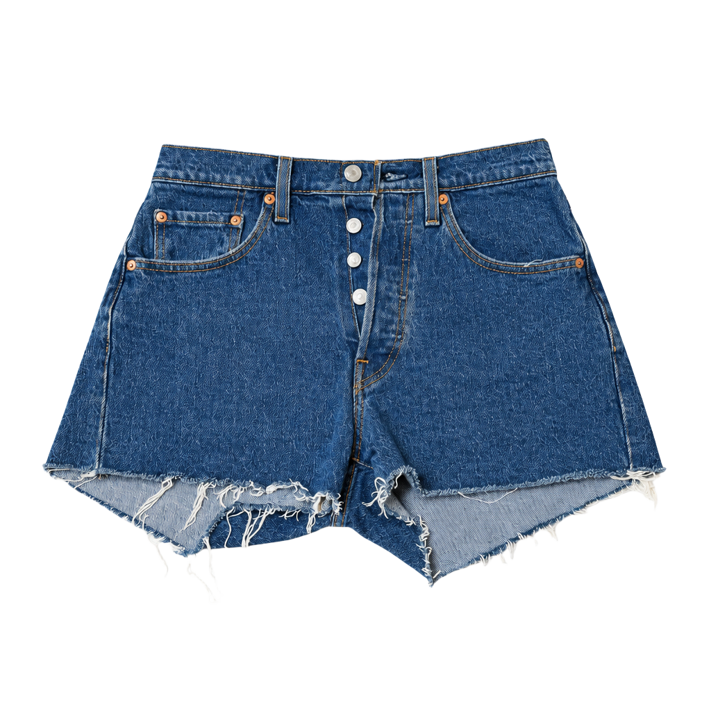 Levi's 501 Size W26 Denim Cut-Off Shorts 1