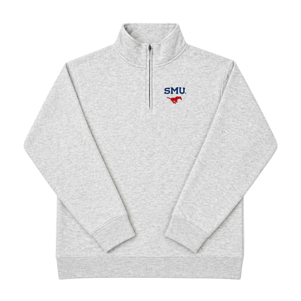 SMU Mustangs Half Zip Size XL 1