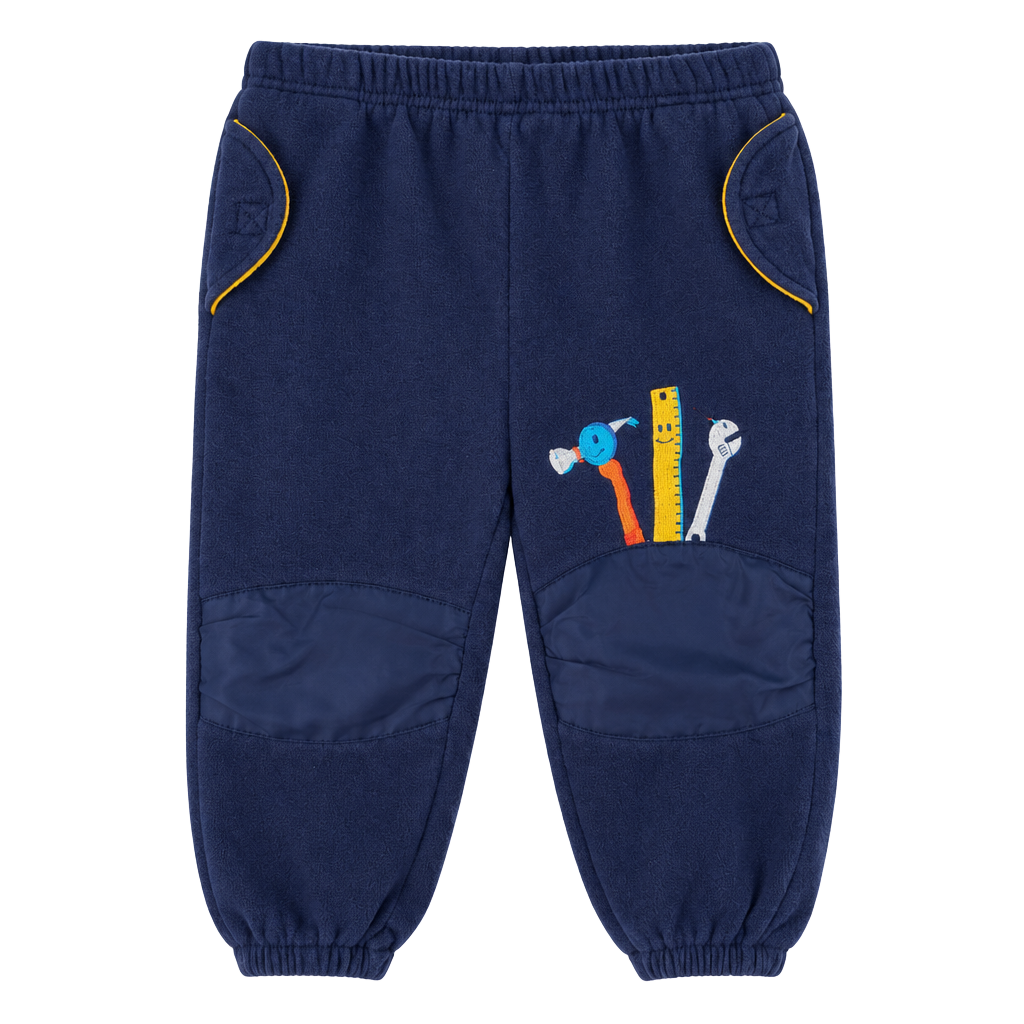 Rolie Polie Olie Vintage Toddler Fleece Jogger Sweatpants Navy 1