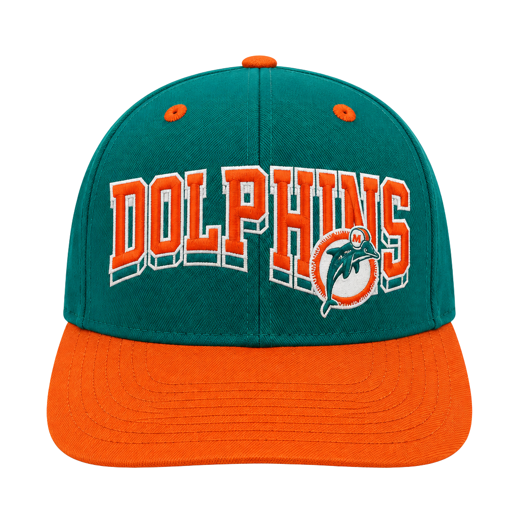 Reebok NFL Vintage Collection Miami Dolphins Snapback Hat 1