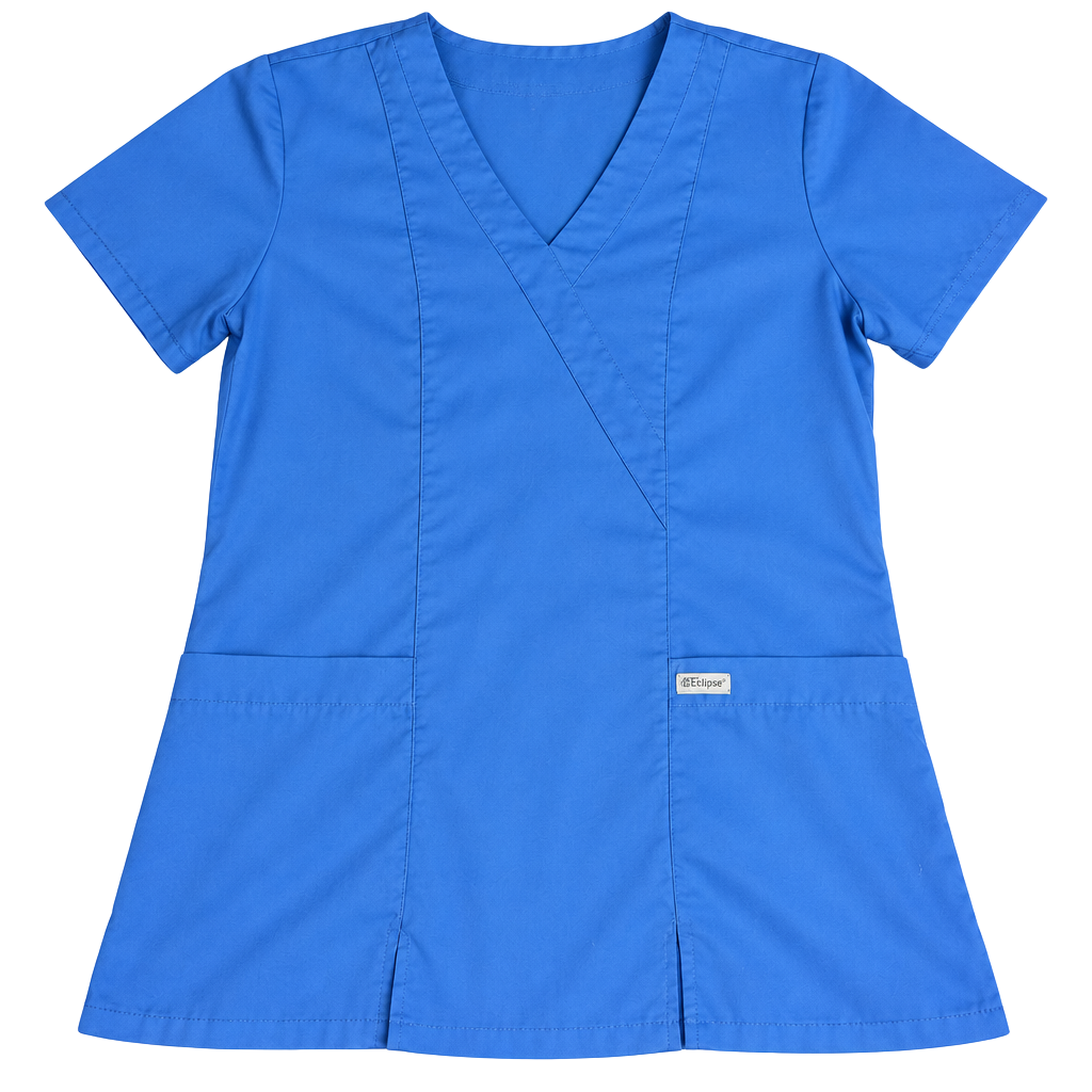 Grey's Anatomy by Barco Scrub Top Size S Blue V-Neck 1