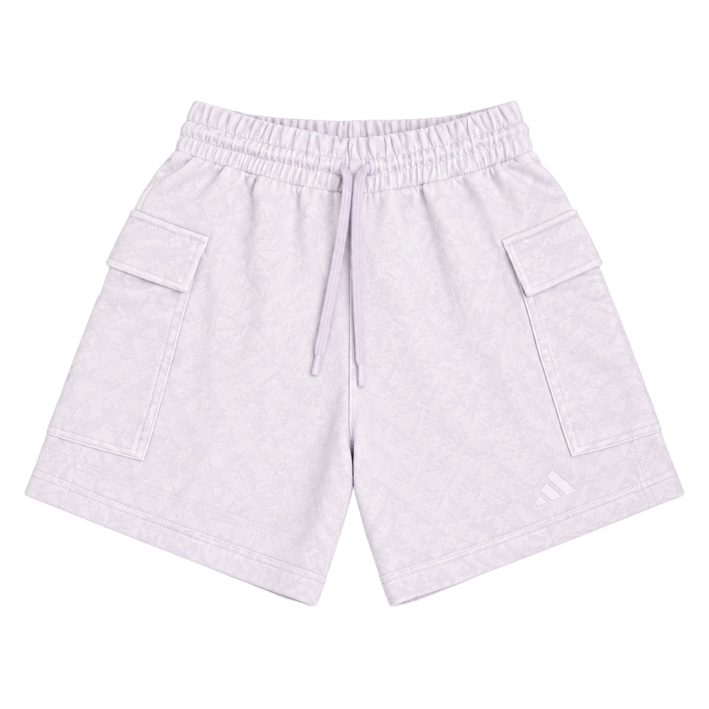 Adidas Name Brand Apparel Women's Lavender Fleece Shorts XS 1