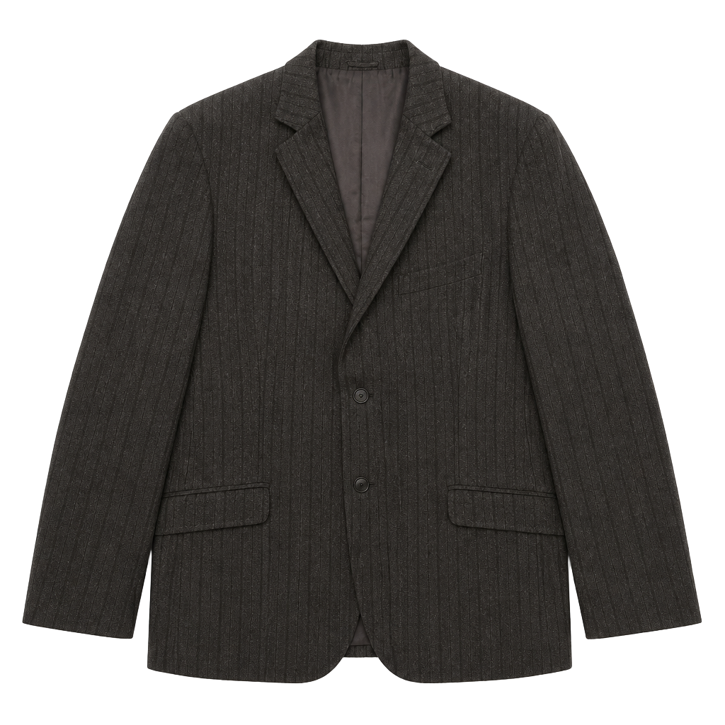 Ermenegildo Zegna Richards Greenwich Blazer 52L 42L Wool Angora Gray Sport Coat 1