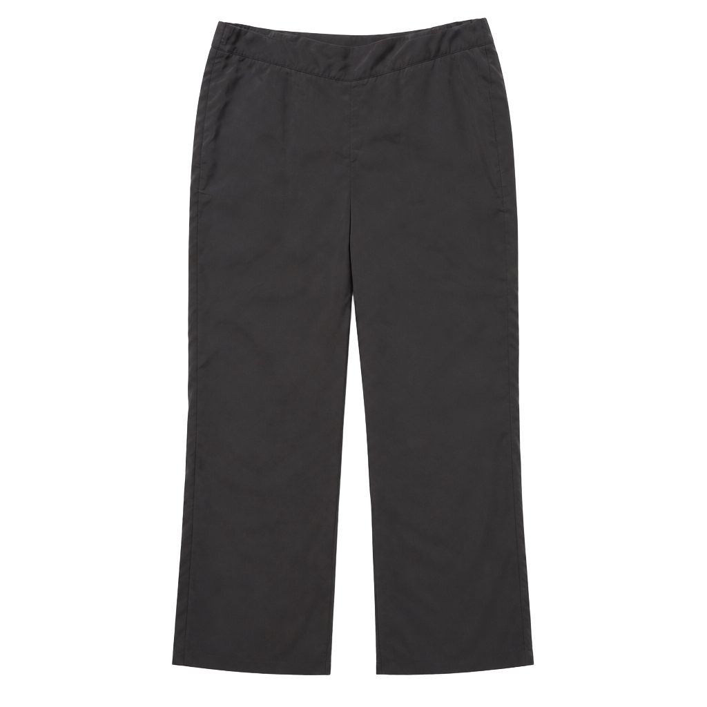 Loft Outlet Black Pull-On Ankle Pants Size L 1