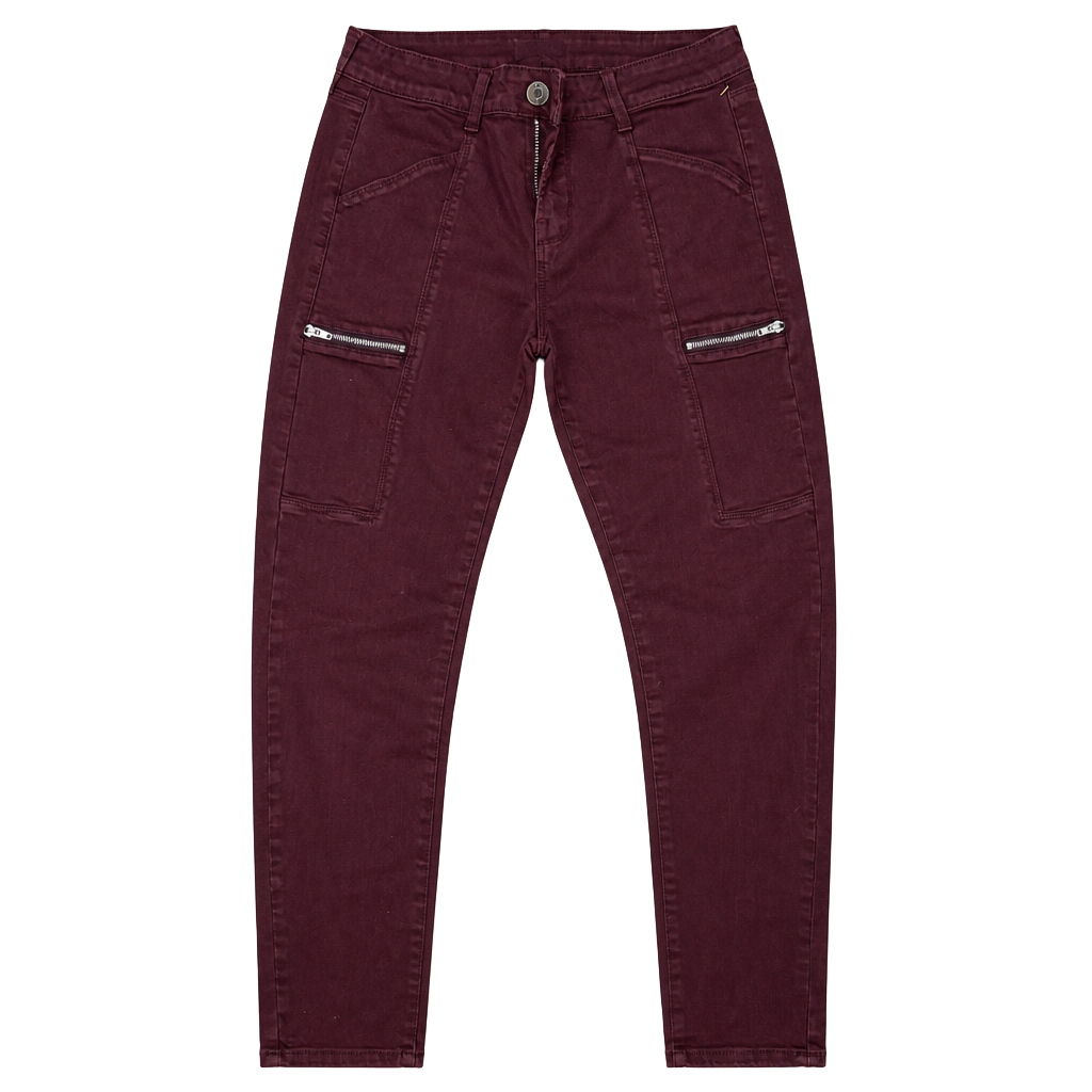 Minimalist, classic style, chic Pistola Burgundy Skinny Jeans Sz 29 1