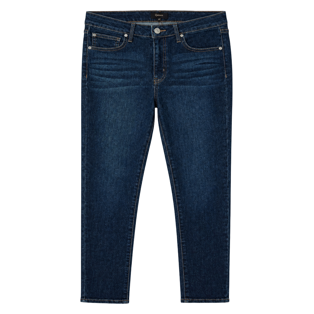 Quince Women's Size 27 Dark Wash Skinny Jeans 1
