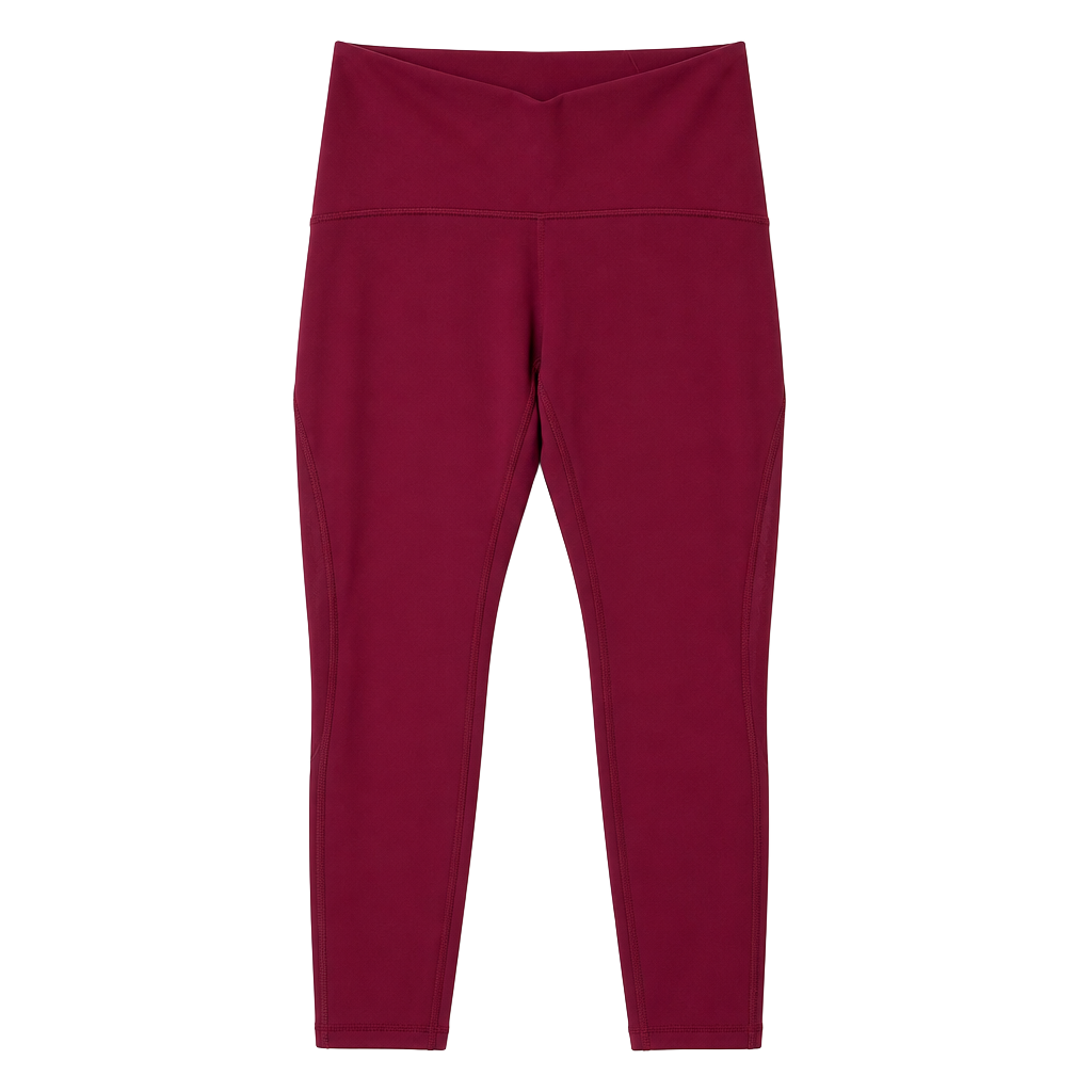 Lululemon Fast & Free High-Rise Tight – Size 4 | Deep Burgundy/Pomegranate 1