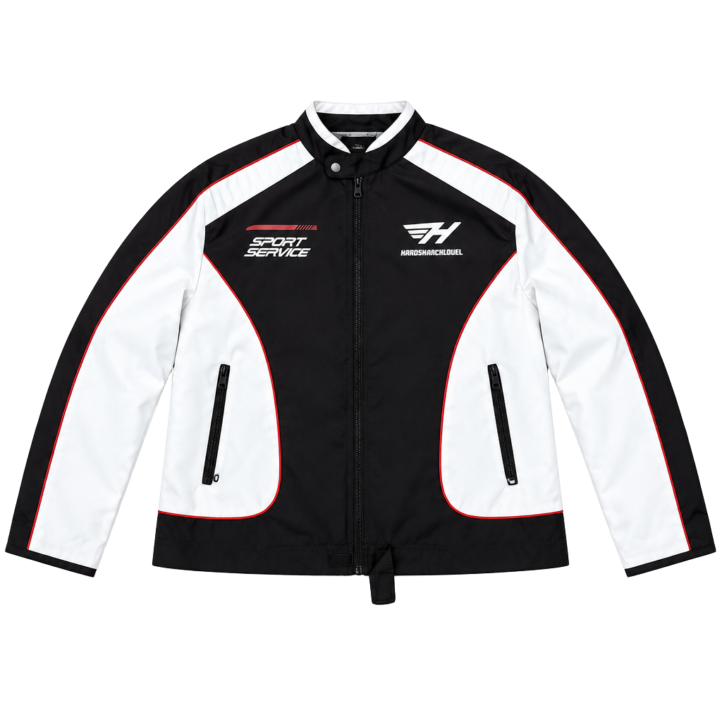 Harsh and Cruel Sport Service Jacket Black White XL 1