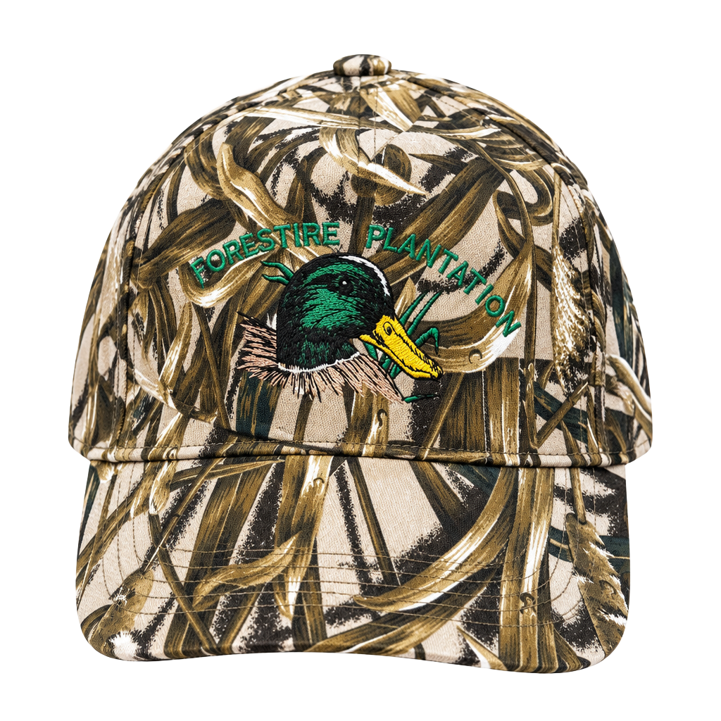 Vintage 1990s Forestaire Plantation Mallard Camo Hat 1