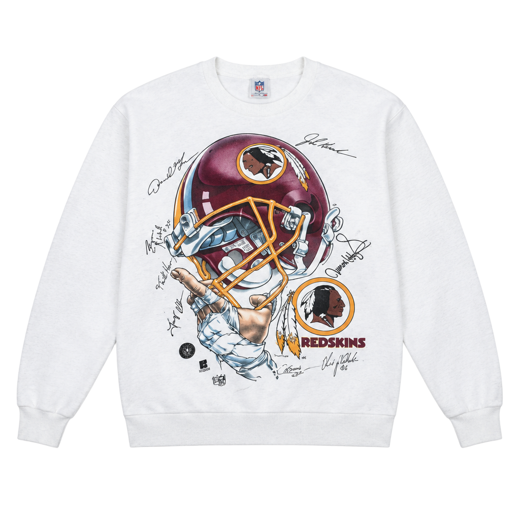 Delta Washington Redskins Sweatshirt Size L Vintage 1986 1