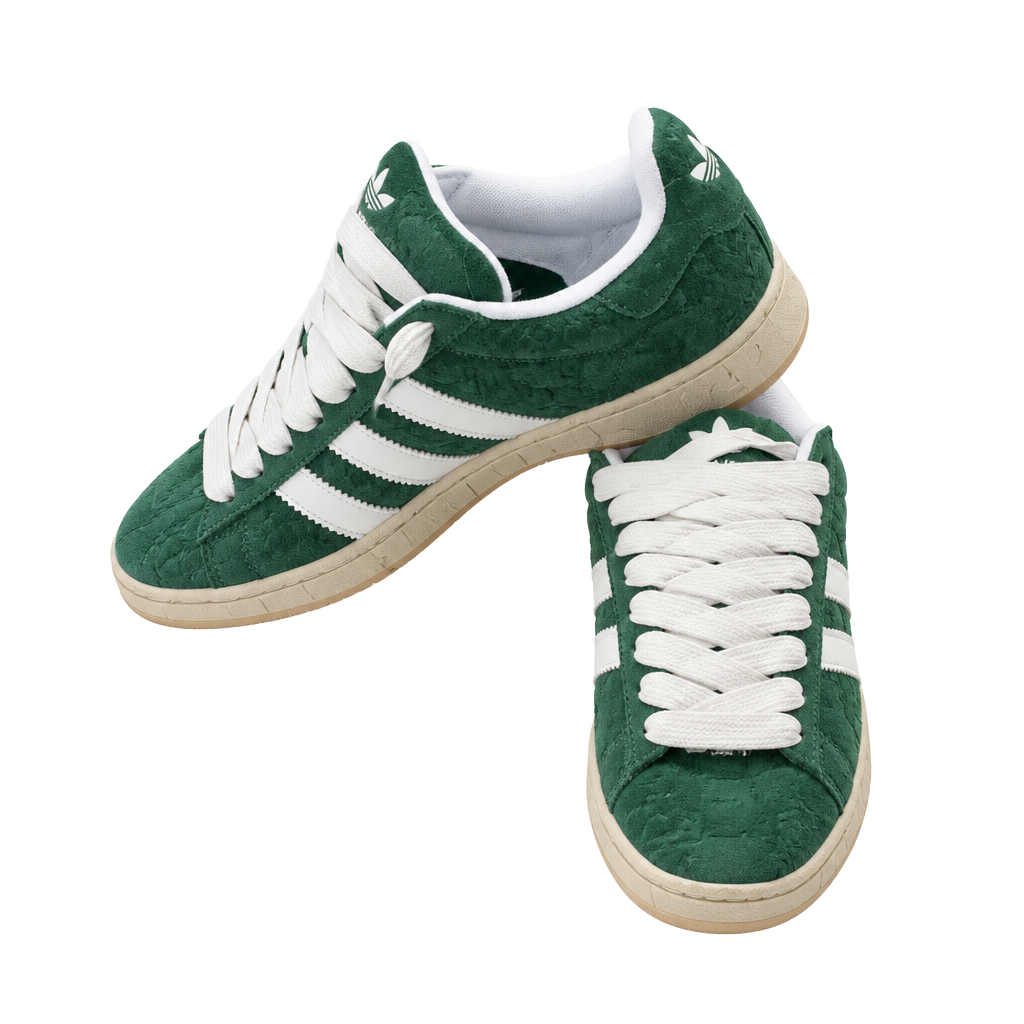 Adidas Campus 00s Green White Sneakers Shoes 1