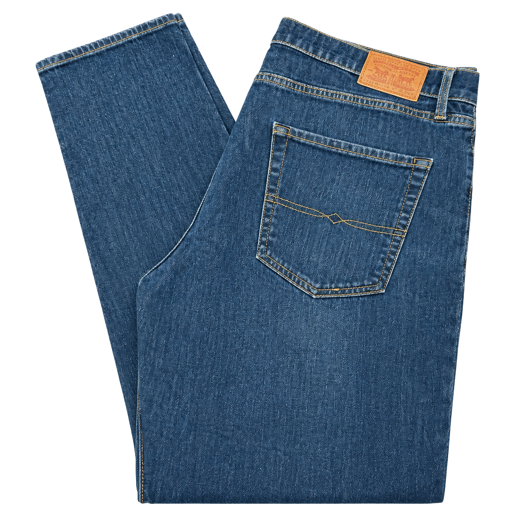 Lucky Brand Jeans Size 38x34 Blue Denim Straight Leg 1