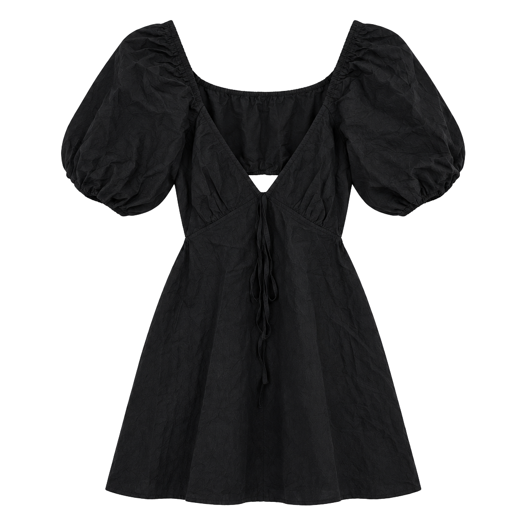 Sanctuary Mini Puff Sleeve Dress 1