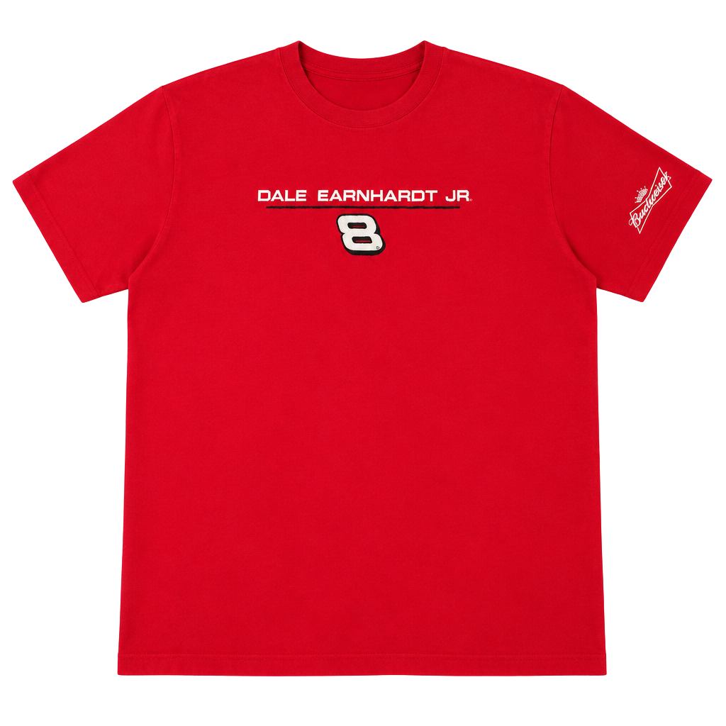 Dale Earnhardt Jr. NASCAR T-Shirt XL Red 1