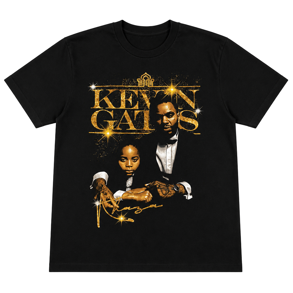 Kevin Gates Big Lyfe 2022 Tour T-Shirt Size L Black Rap Hip Hop 1