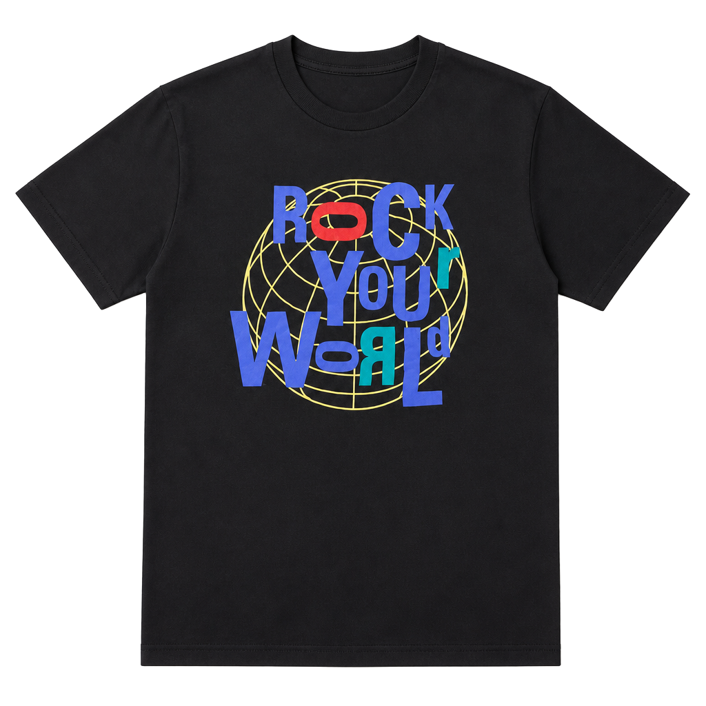 Cronies Rock Your World Rock N Roll Hall Of Fame T Shirt Size XL Black 1